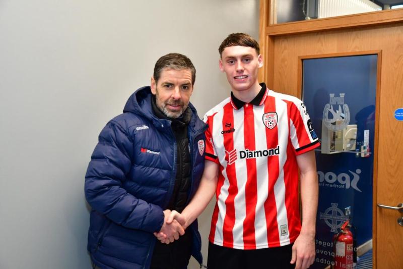 Academy product Conor Barr commits future to Derry City with new two-year deal