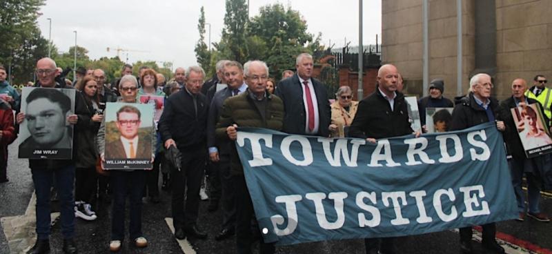 Justice campaigners to join Bloody Sunday famalies.