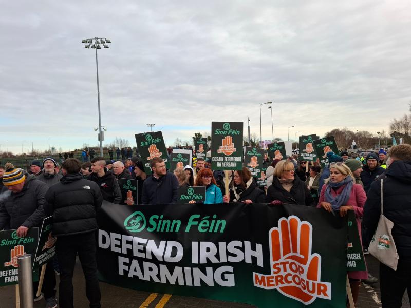 Longford - Westmeath TD vows that Sinn F&eacute;in will not give up the fight against Mercosur 