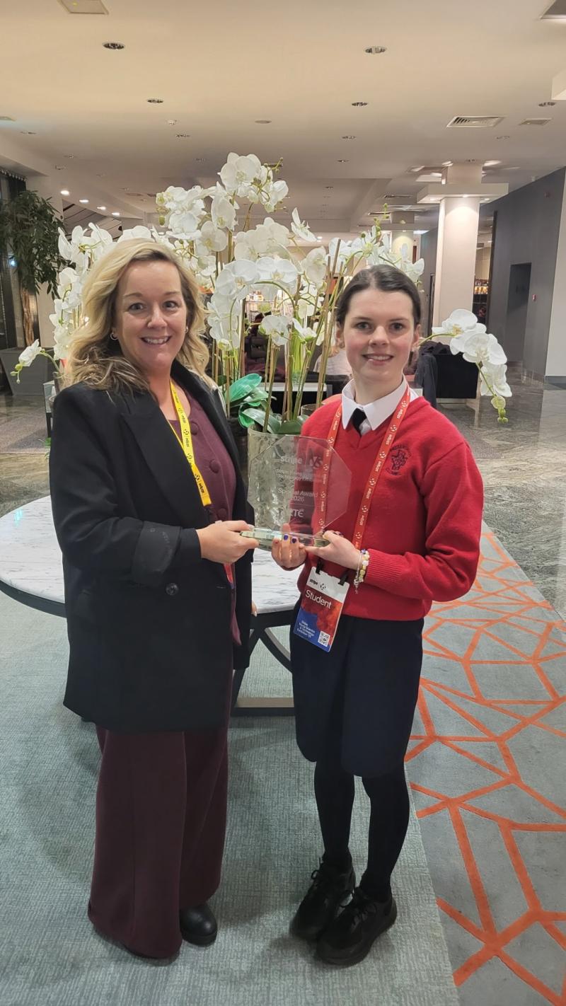 Tipperary teen urges students to not be scared to enter Stripe Young Scientist Exhibition 