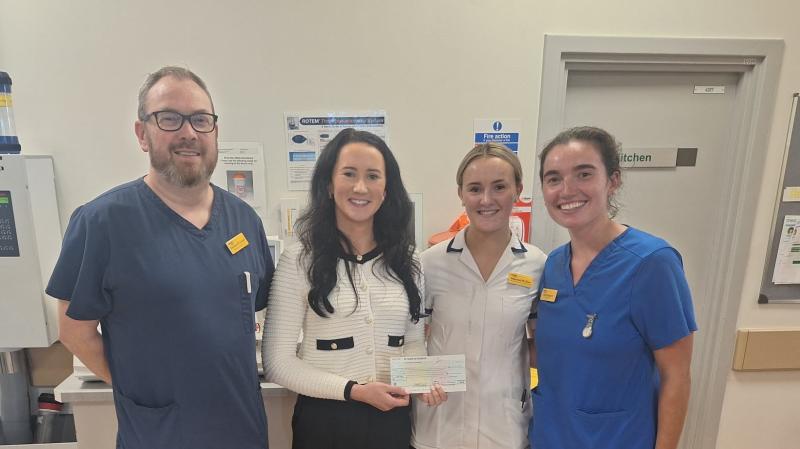 Kind-hearted Ardara family make donation in memory of their late mother