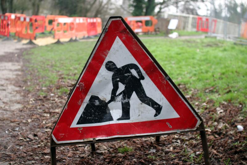 Safety works for road junction in suburb near Limerick school