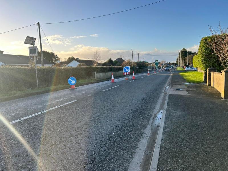 Safe Routes to School works finally begin Bellurgan in north Louth