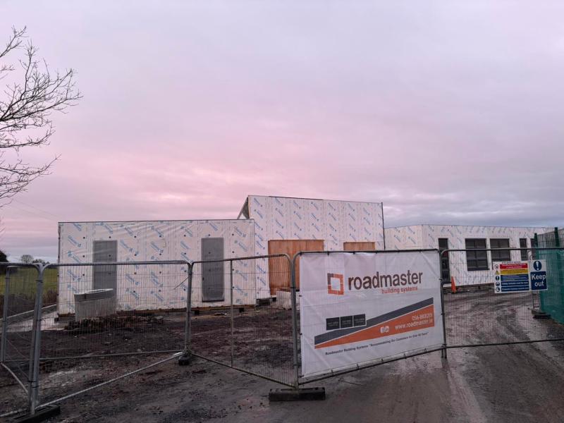 Laois principal shares exciting updates on construction of brand new school