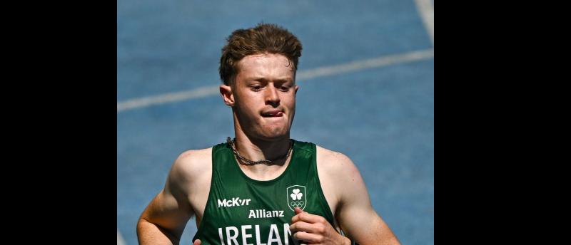 Tipperary sprinter bidding to get on the podium at indoor championships
