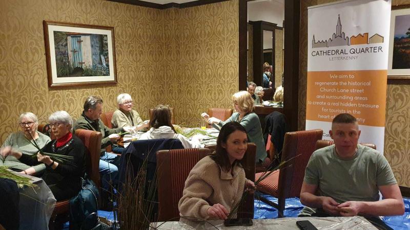 Letterkenny Cathedral Quarter set to host annual St Brigid&rsquo;s Cross-making workshop