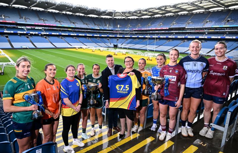 Watch: Leitrim star in Croker as Katie Taylor launches Ladies' football Leagues