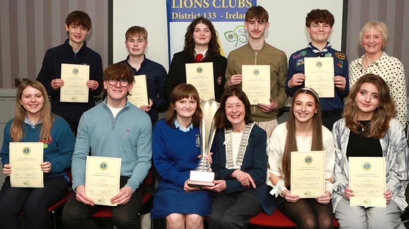 Tipperary Lions Club Member wins at Young Ambassador Final 2025/26