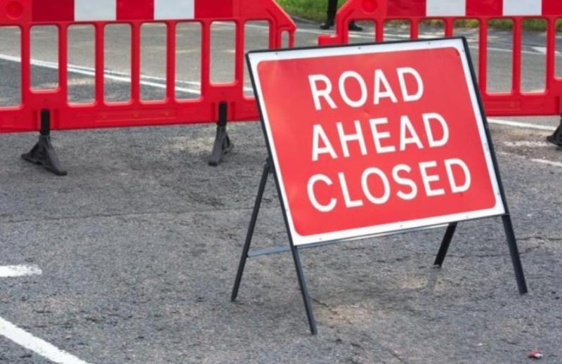 Total road closure by Uisce &Eacute;ireann in Kildare subject to query