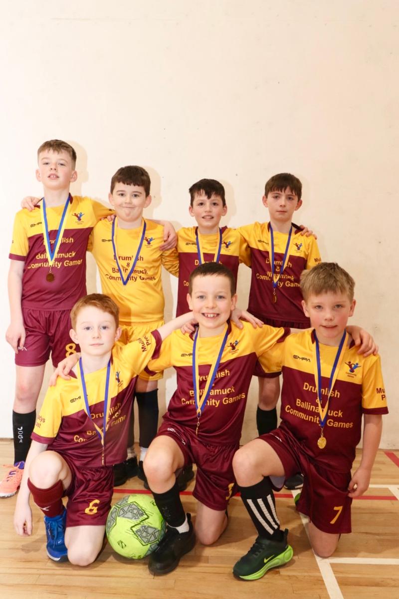 Drumlish Ballinamuck soccer team crowned Longford champions 