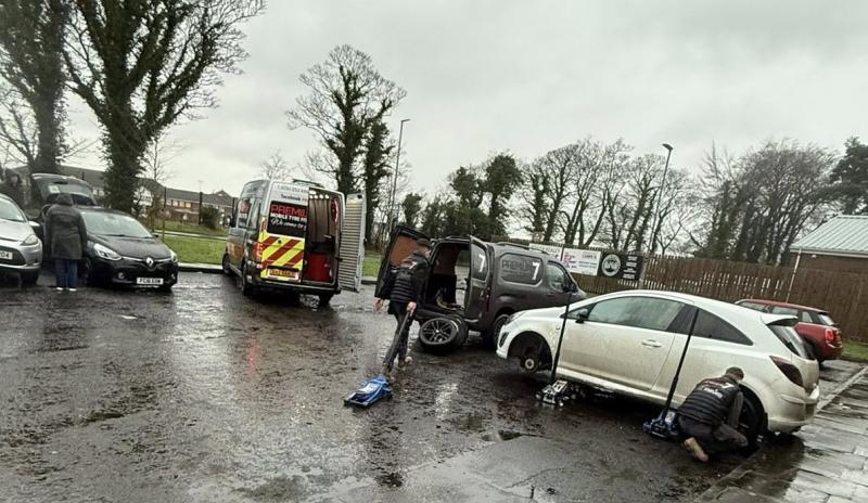 Tyres slashed on up to 15 vehicles parked in Limavady estate