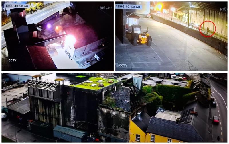 Garda&iacute; seek help in identifying man who 'deliberately' set fire to Athy building causing 'substantial damage'