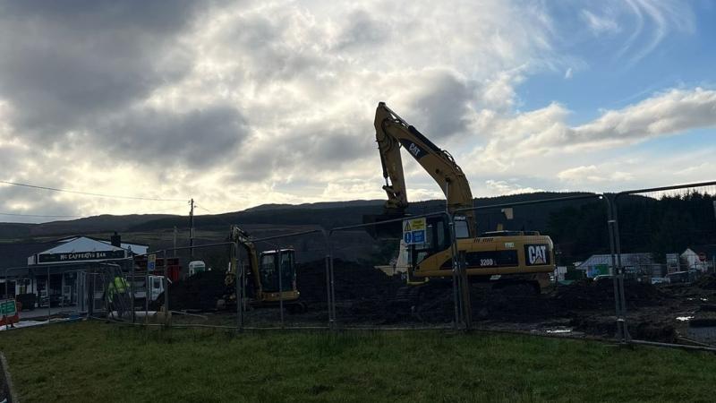 Works commenced at Lettermacaward Green to be completed by April