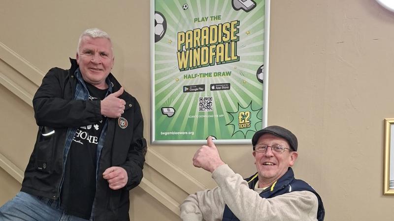 Letterkenny duo hit the jackpot in winning &pound;10,000 in Celtic FC's Paradise Windfall