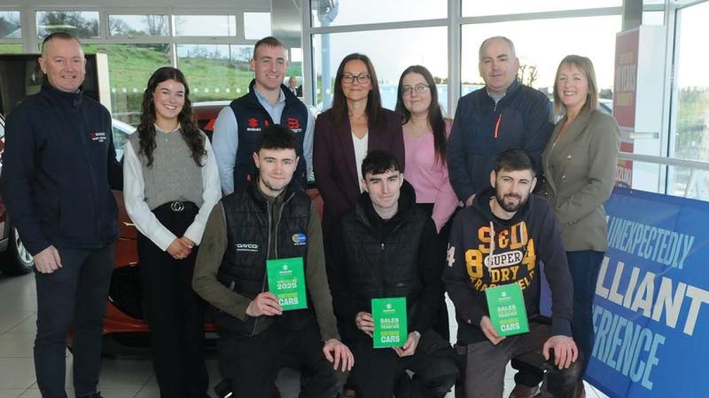 Barry Browne Cars recognised as the No.1 Suzuki dealer in Ireland