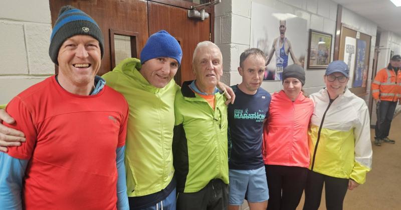 Tullamore athletes in action at Leinster U20, Senior, Master, Juvenile Relay Indoor Track and Field Championships