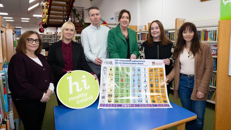 Donegal Libraries Launch New Communication Boards to Support Inclusive Access 