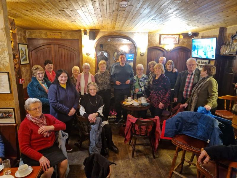 Offaly Crime Prevention Officer meets the High Mileage Club in Ballyboy