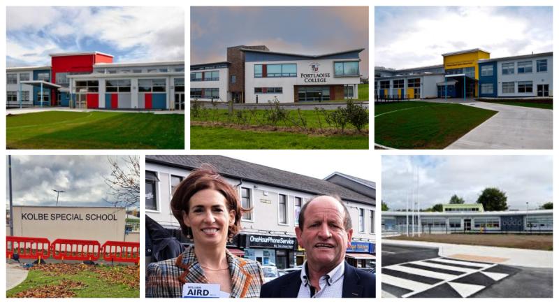 Minister in Laois to visit a huge investment in Portlaoise schools 