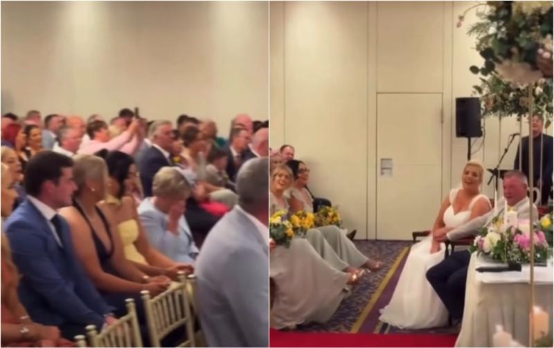 WATCH: Offaly singer stunned by action of Liverpool fans during wedding ceremony song