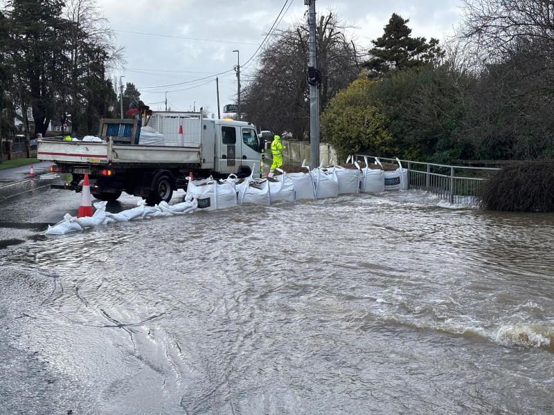 Garda&iacute; investigating "mindless act" as sandbags removed overnight