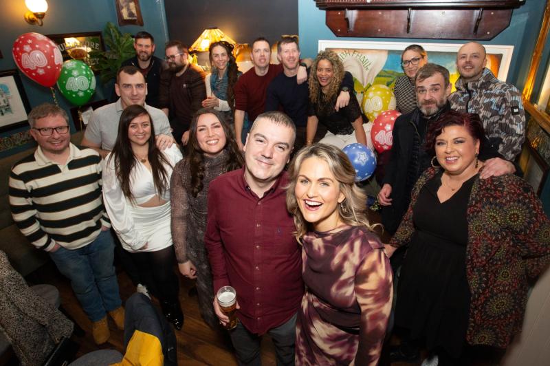 Landmark birthday celebrated on night out in Tullamore