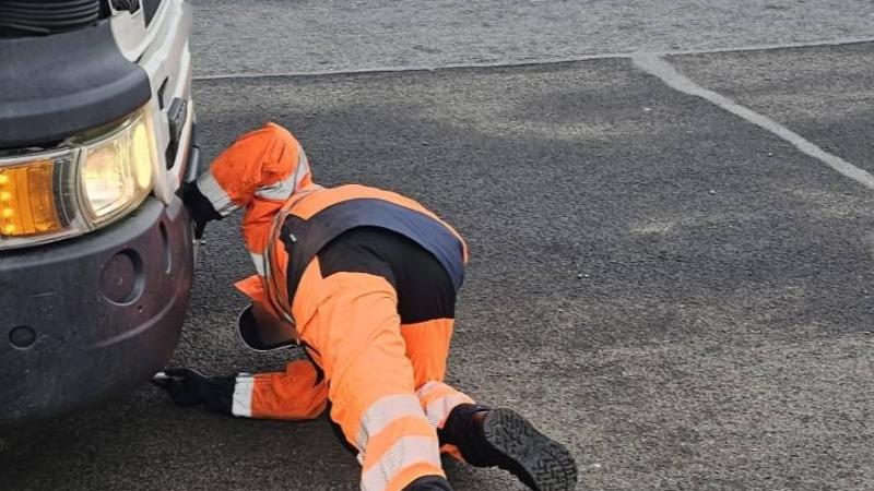 Lorry detained in Carndonagh as driver hadn't correct category of driving licence