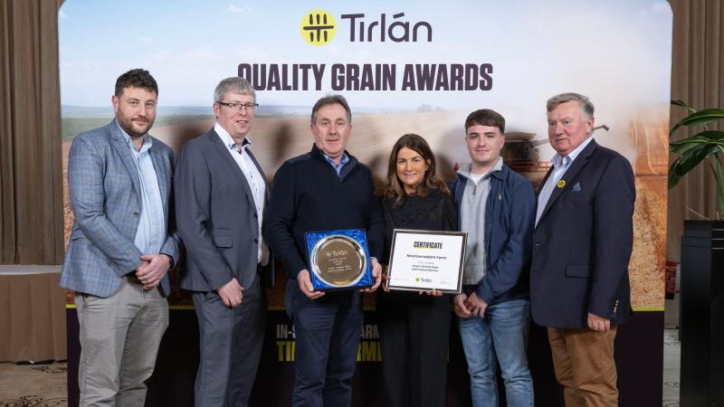 Tipperary farmers take home award at Tirl&aacute;n Quality Grain Awards