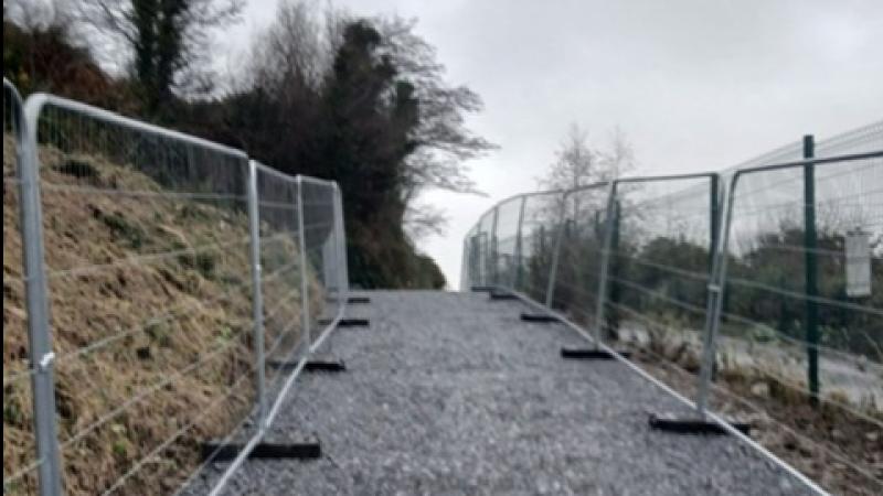 Carlingford Lough Greenway reopen as temporary walkway built