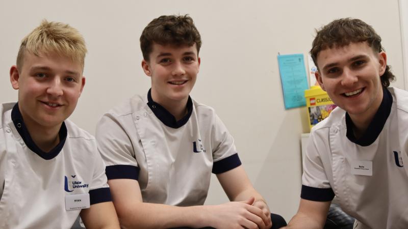 Occupational Therapy students complete innovative school placement in Draperstown