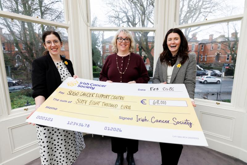 Irish Cancer Society backs free counselling services in Sligo and surrounding areas