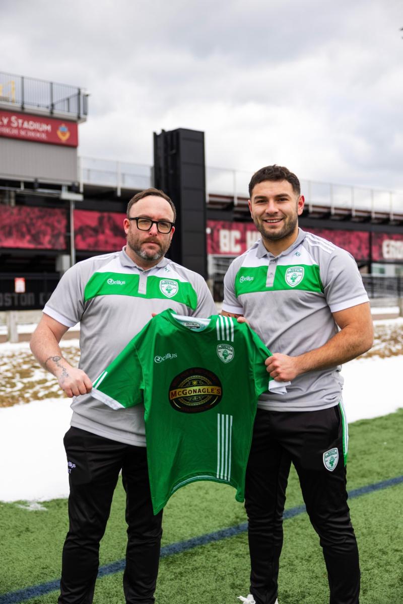 Forged in Derry and Donegal pride as Boston Emeralds prepare for kick off