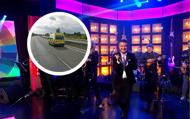 Kildare singer reveals morning symptom hours before suffering heart attack on motorway