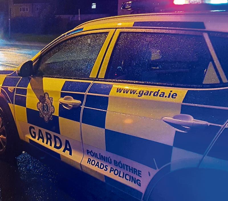 Emergency services attending scene of collision on the Buncrana-Carndonagh road