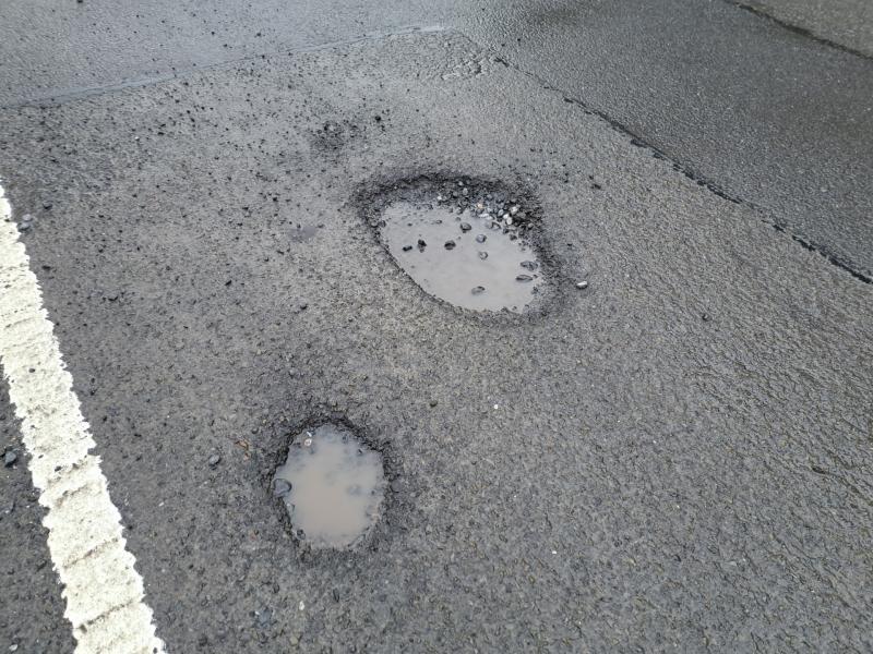 Interim measures to be implemented on potholes affecting road in Kildare