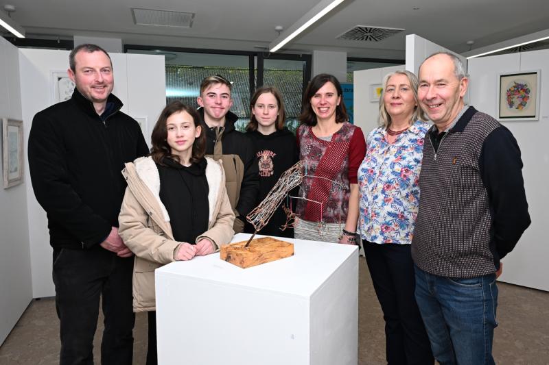 Acorns to Oaks exhibition at the Mayfair Library in Kilkenny