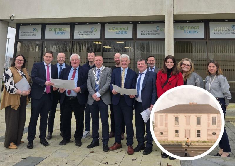 Contract signed on multi-million euro redevelopment of Laois landmark