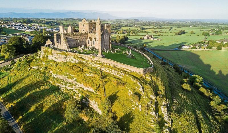 Work is underway on a vibrant new town park in Cashel beside the iconic Rock of Cashel.