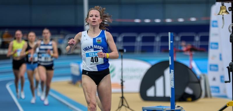 Mooney takes silver as Tullamore Harriers athletes give superb performances at National Indoors
