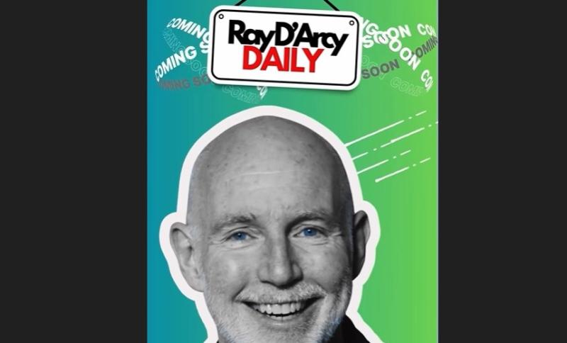 LATEST: Kildare's Ray D'Arcy new project after RTE starts next week 