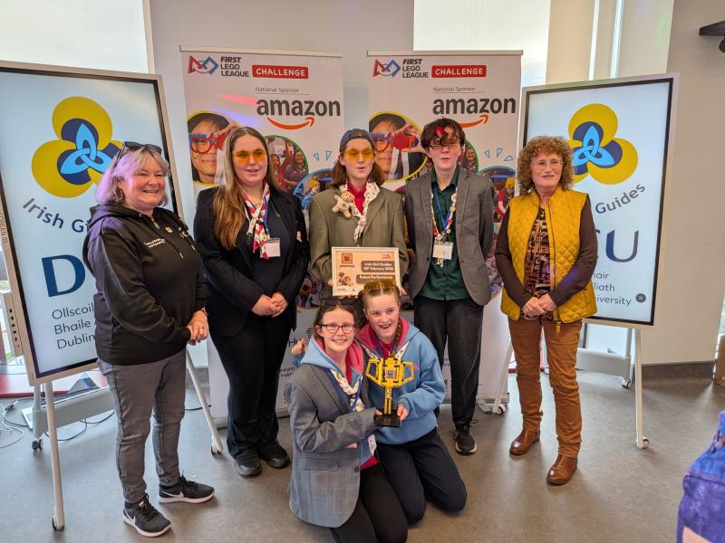 Louth team claims robot game title at national LEGO League regional
