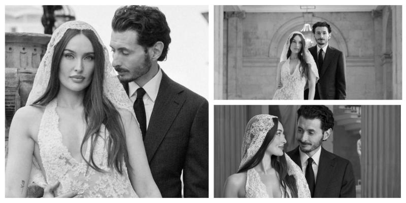 PICTURES: Tipperary's Rozanna Purcell marries Zach Desmond in private Dublin ceremony