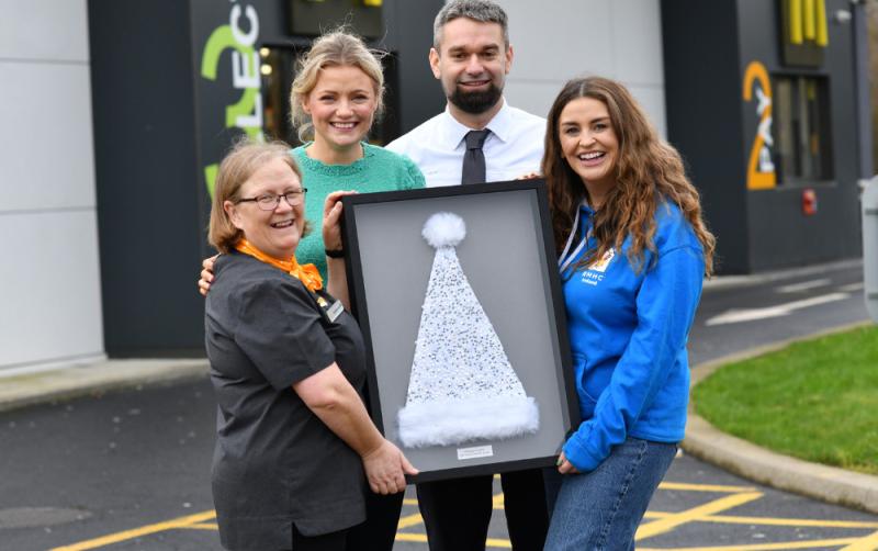 Carlow business raises over &euro;17,000 for charity that helps families of sick children