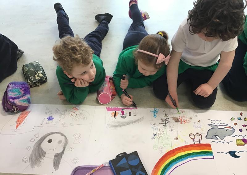 Friendships flourish during Friendship Week at school in Offaly