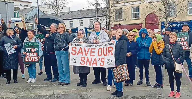 Protest in support of Special Needs Assistants