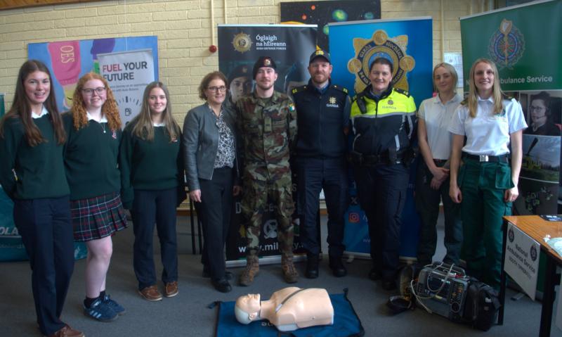 Students look ahead to the future at Tipperary school's careers fair 