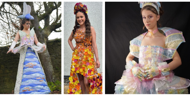 PICTURES: Tipperary students turn waste into fashion for Junk Kouture competition