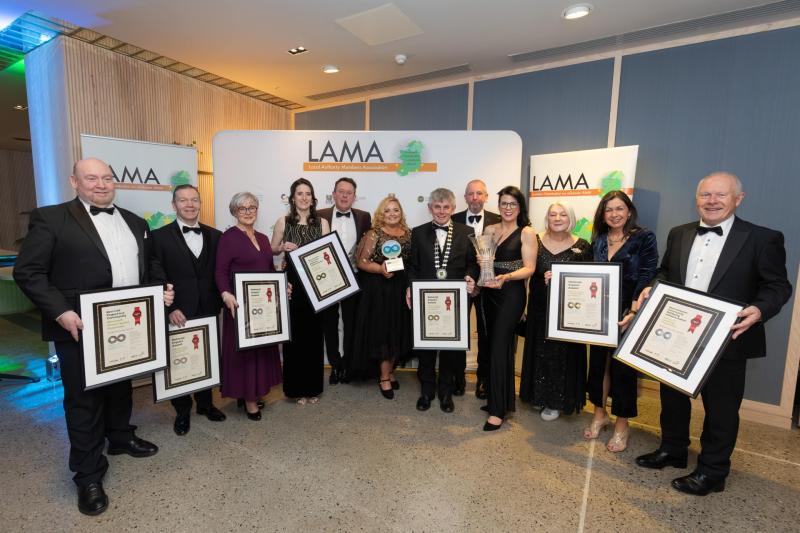 Longford basks in glory as it triumphs on the double at prestigious  awards ceremony 