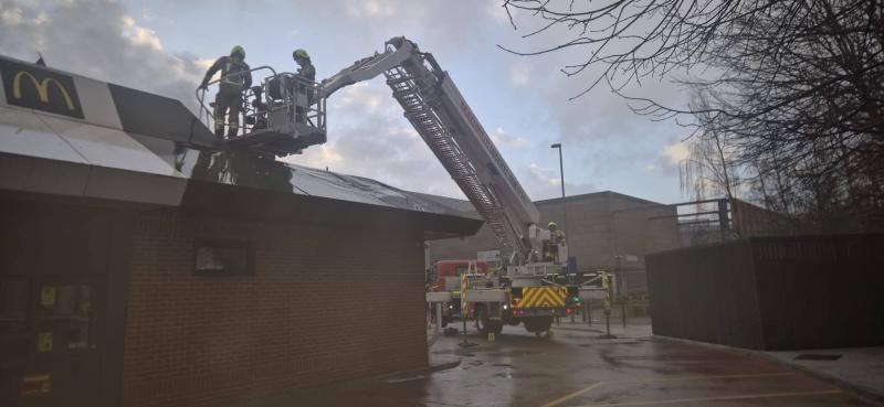 Garda&iacute; investigate early morning fire at Dundalk McDonald&rsquo;s
