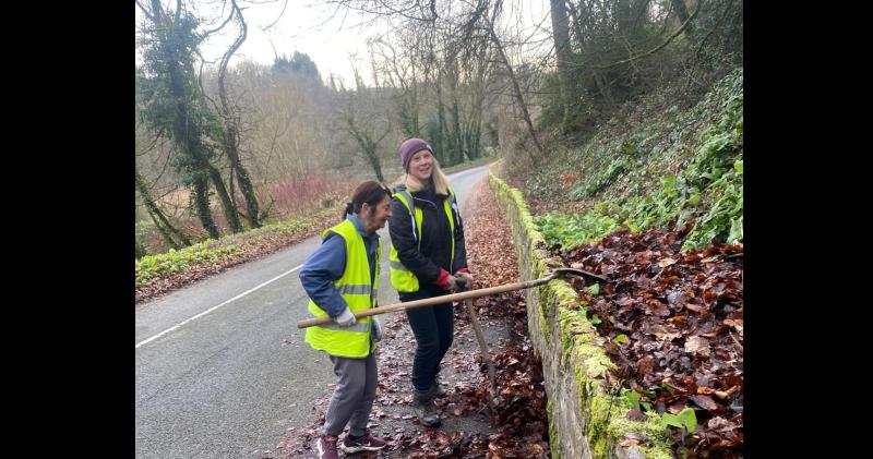 Volunteers gave this pondside in Tipperary a facelift after the winter